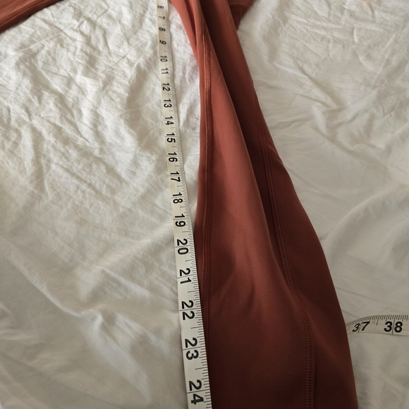 Lululemon Fast & Free High-Rise 25" Cayenne Nulux LeggingsLightweight - Picture 9 of 13